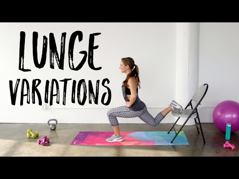 10 Lunge Variations | Lunges to Tighten your Booty! thumnail
