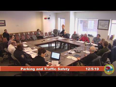 Parking and Traffic Safety Committee 12.5.2019