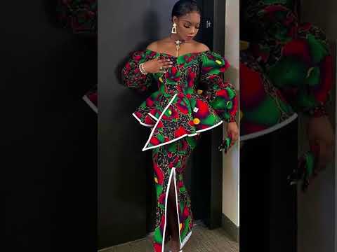 Gorgeous African kitenge designs | Long Gown #kitenge #africanfashion