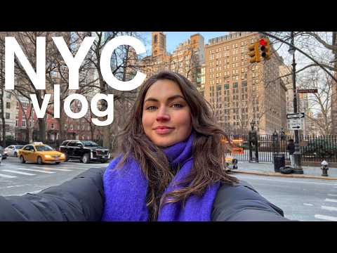 NYC VLOG: Winter Day in the Life Exploring the City + Achieving New Goals