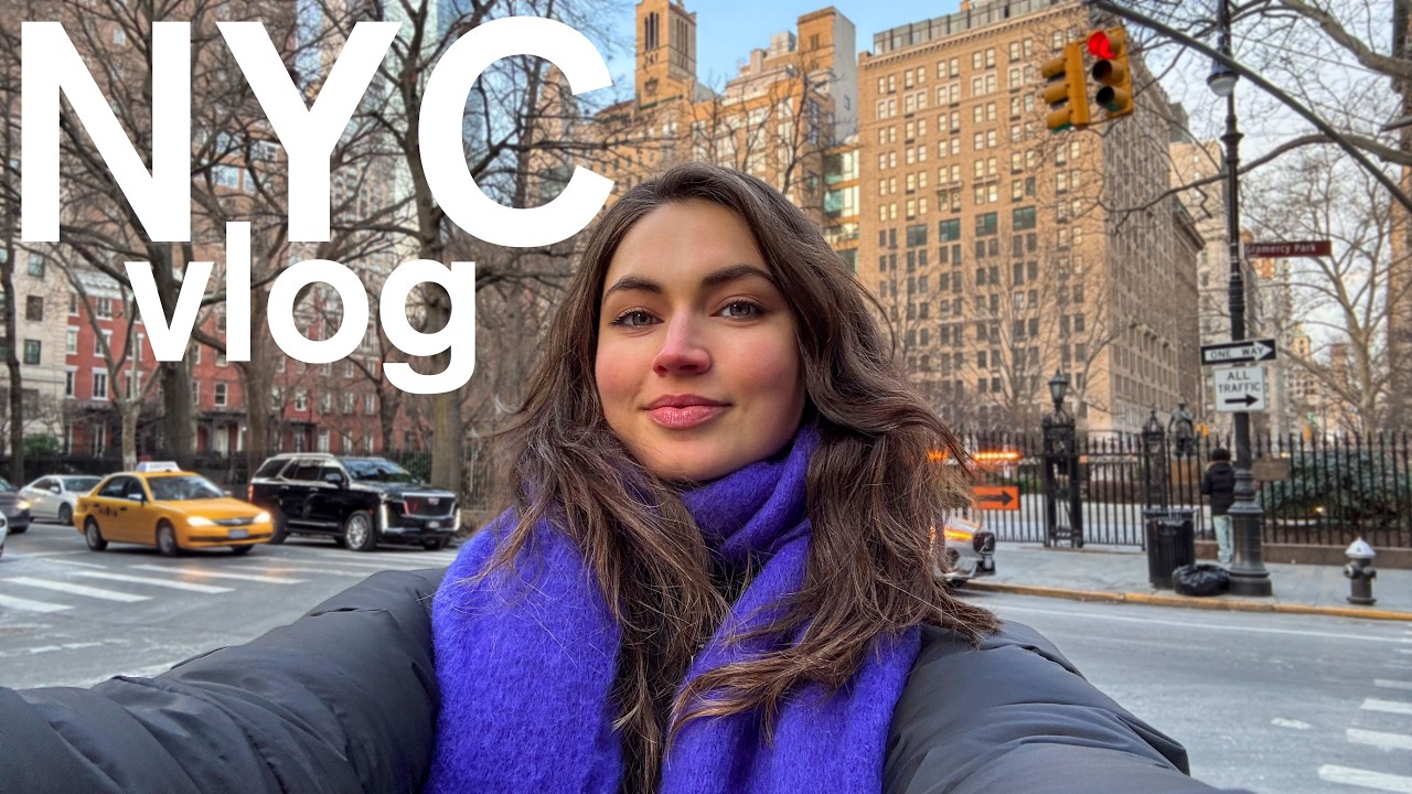 NYC VLOG: Winter Day in the Life Exploring the City + Achieving New Goals