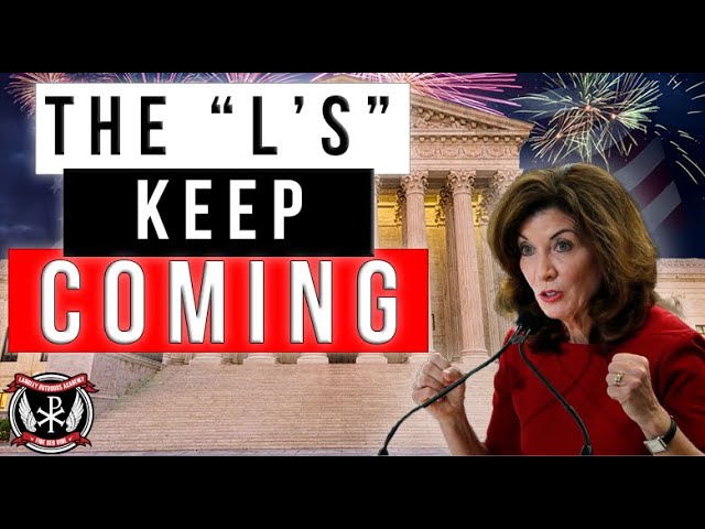 ANOTHER BLOW! Hochul’s carry laws take another “L” in Federal Court… piece by piece baby...