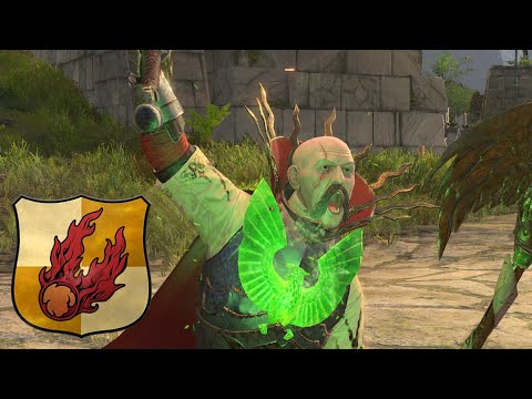Volkmar the Grim & the Cult of Sigmar | Warhammer III Immortal Empires | Live 1