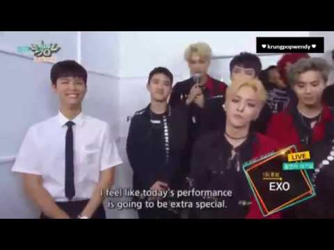 FULL 160617 EXO Backstage Interview @Musicbank