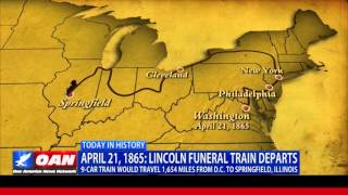 April 21st, 1865: Lincoln Funeral Train Departs