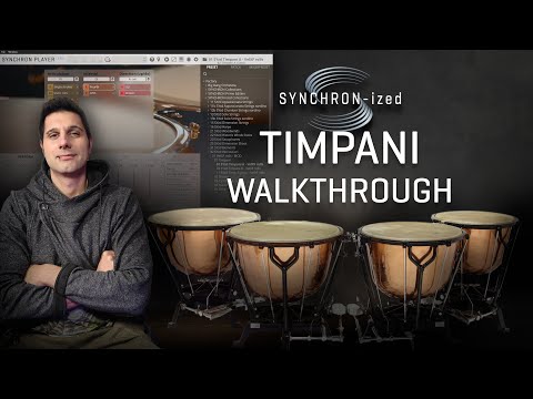 NEW: **Studio Series** SYNCHRON-ized Timpani: Walkthrough by Fabio Amurri (no talking)
