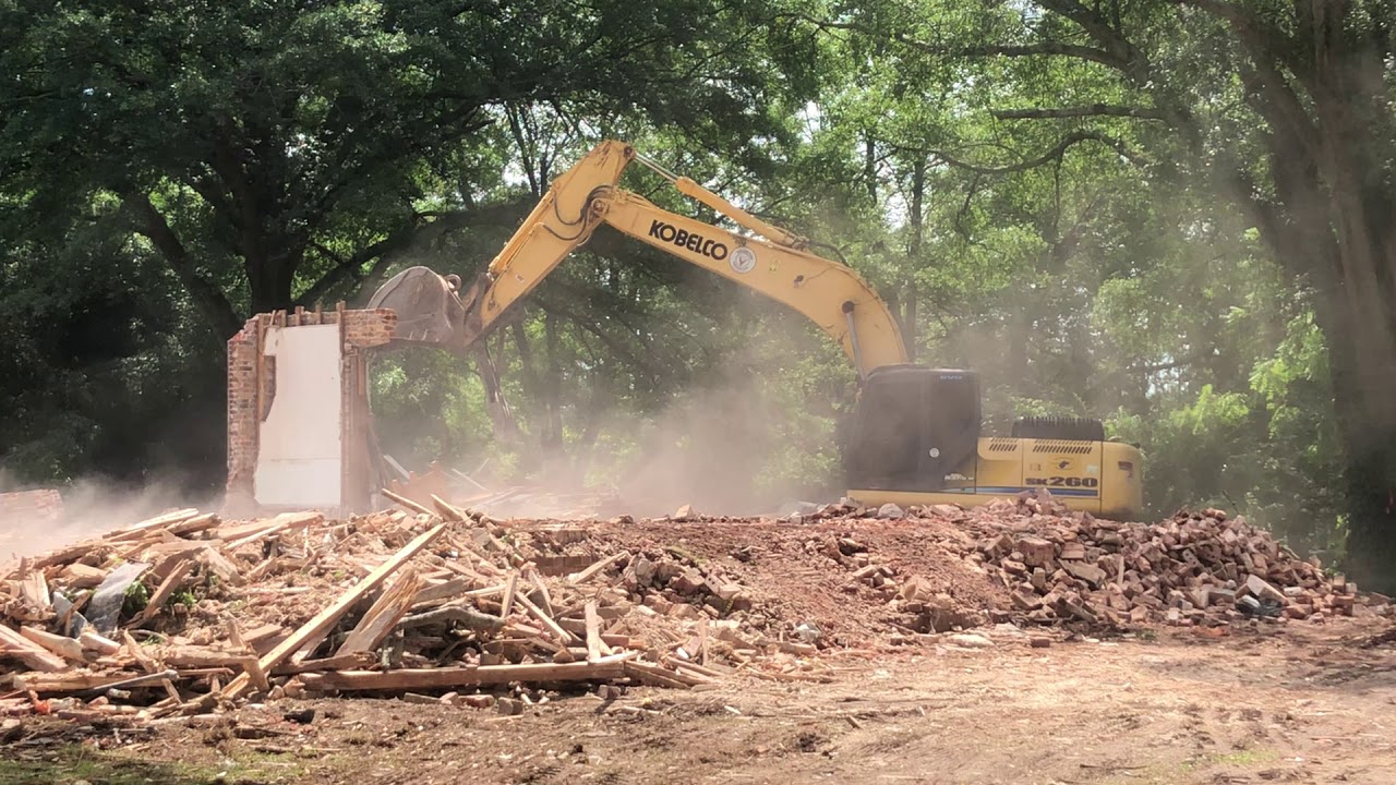 Vaughn Excavating Greenville's Demolition Company