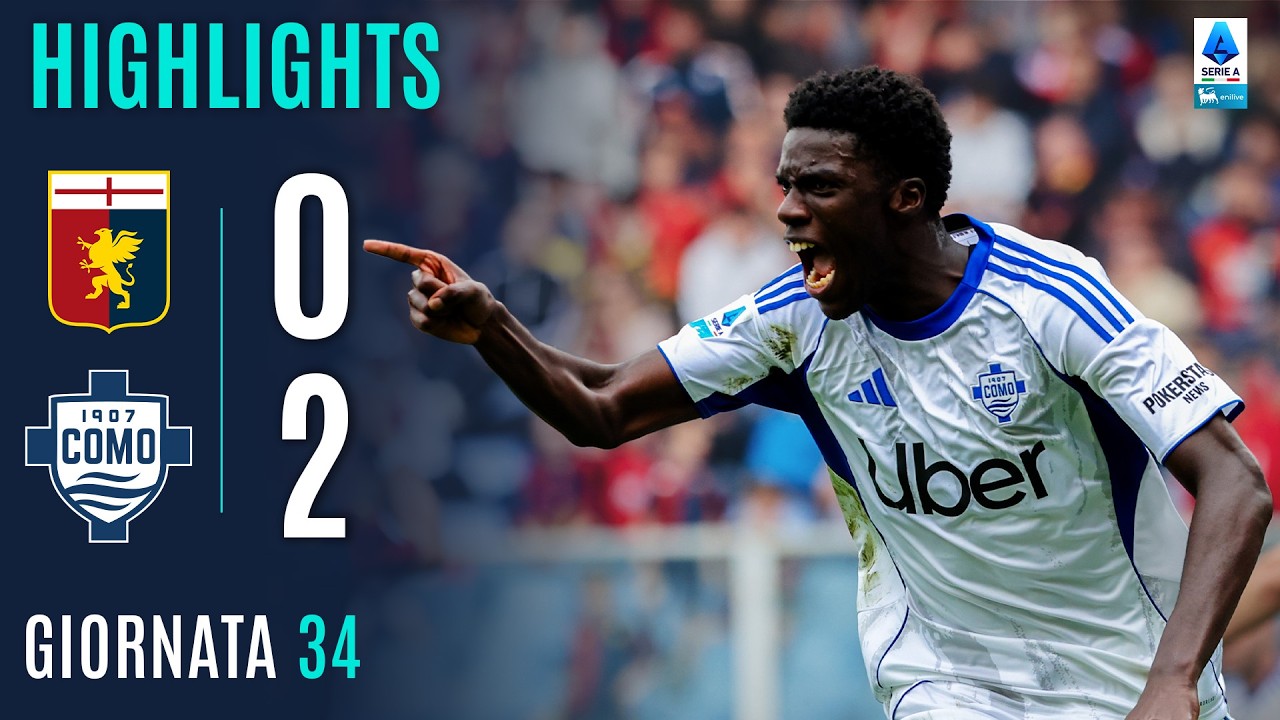 Fabregas Torna a Vincere a Marassi | GENOA-COMO 0-2 | HIGHLIGHTS | SERIE A ENILIVE 2025/26