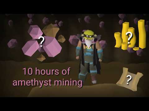 Osrs Mobile 10 Hours Amethyst Mining 92 Mining