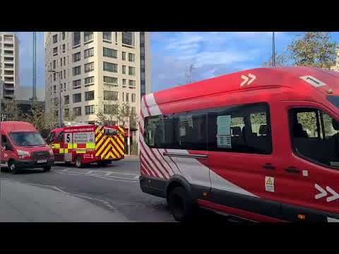 *3 IN ONE, RARE, TWO TONES* Gibraltar Fire & Rescue Service Responding!#Gibraltar #Firebrigade #GFRS