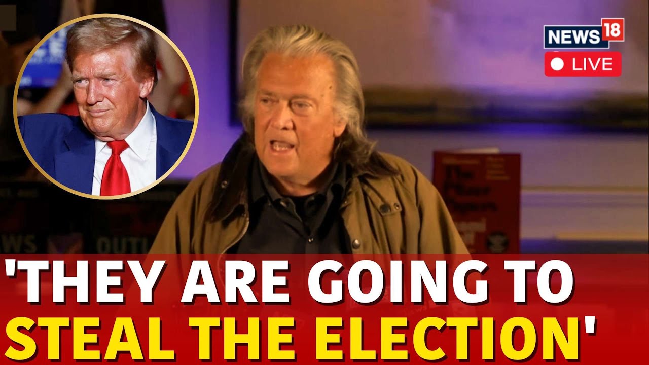 LIVE | US Elections 2024 Latest News | Steve Bannon Latest Interview | Trump Latest News | N18G
