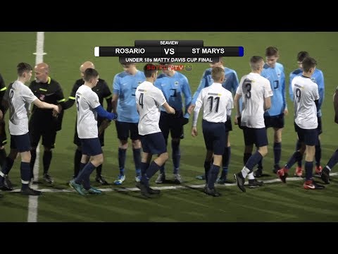 Rosario v St Marys Youth - Under 18s Matty Davis Cup Final - 9th November 2019