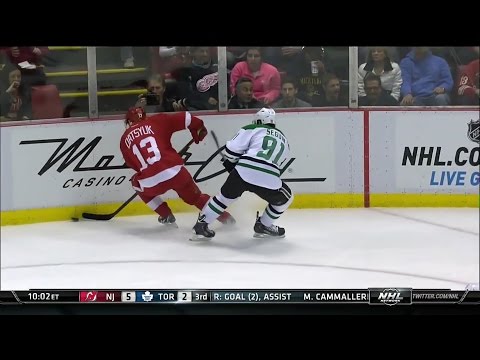 Pavel Datsyuk against Dallas Stars 04/12/2014 Highlights