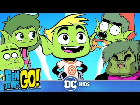 💚 🚀 The Multiverse of BEAST BOY! | Teen Titans Go! | @dckids