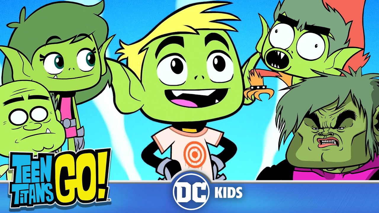 The Multiverse of Beast Boy! | Teen Titans Go! | @dckids