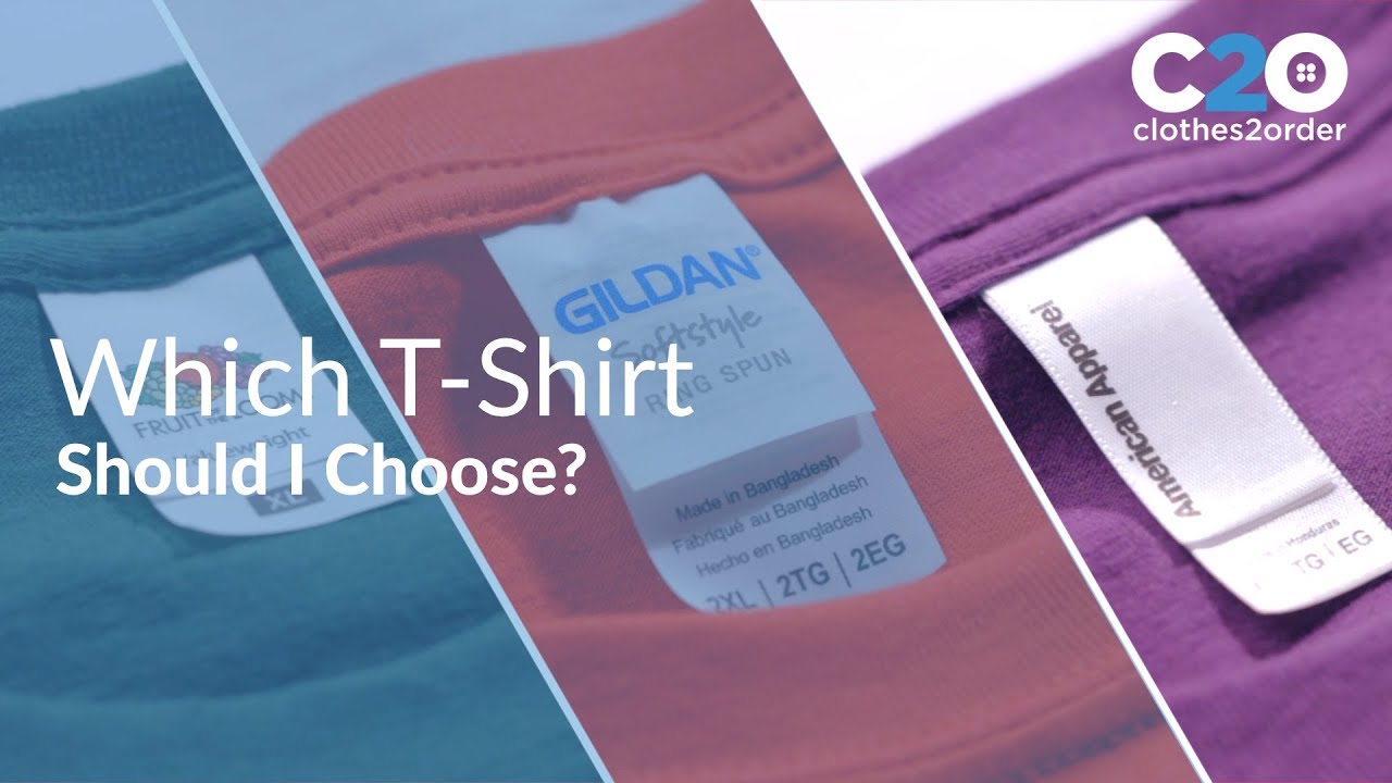 Personalised T-Shirt | Which T-Shirt Should I Choose