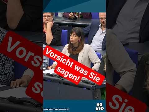 Video Thumbnail: Vorsicht was Sie sagen! Das hat gesessen! #demokratie #afdverbotprüfen