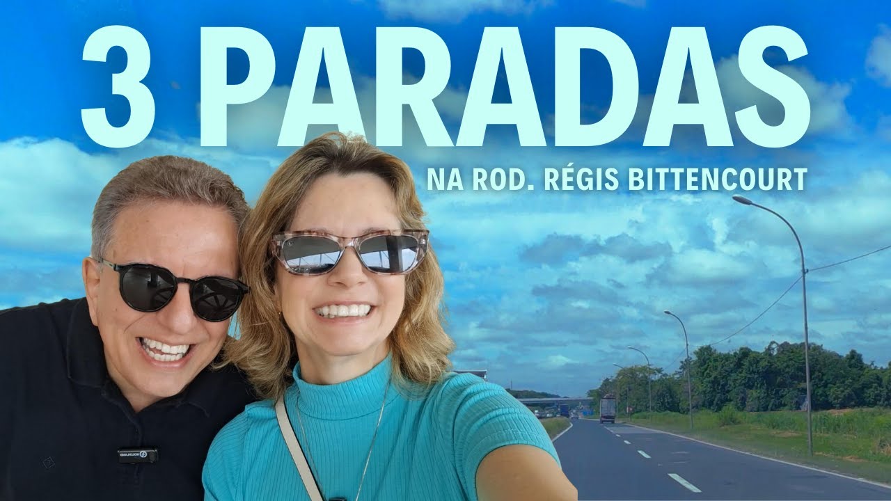 3 PARADAS IMPERDÍVEIS NA RÉGIS BITTENCOURT