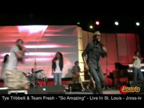 James Ross @ Tye Tribbett & Team Fresh - "So Amazing" - Live In St. Louis - Jross-tv