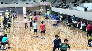 【バドミントン】第40回全日本シニアバドミントン選手権大会2023 in福岡