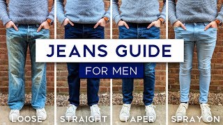 Men&#39;s Jeans Fit Guide | The Best Style Jeans For Your Physique