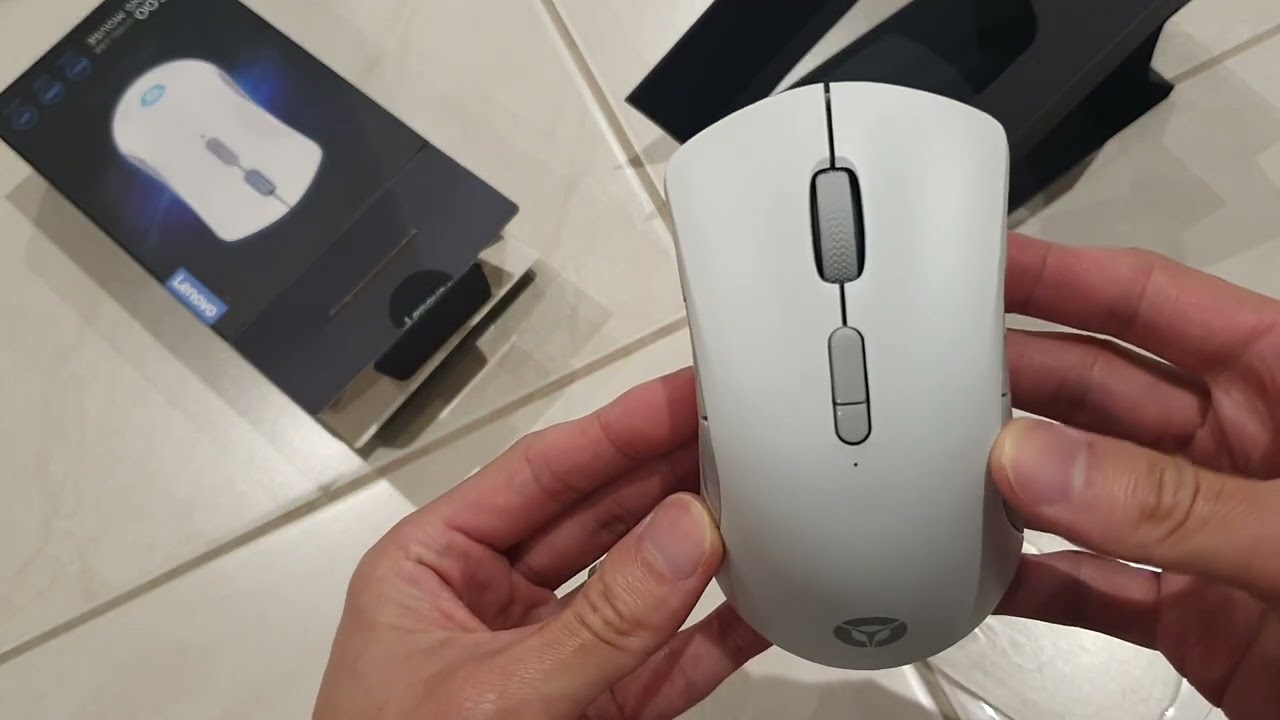 Беспроводная мышь Lenovo Legion M600, белый