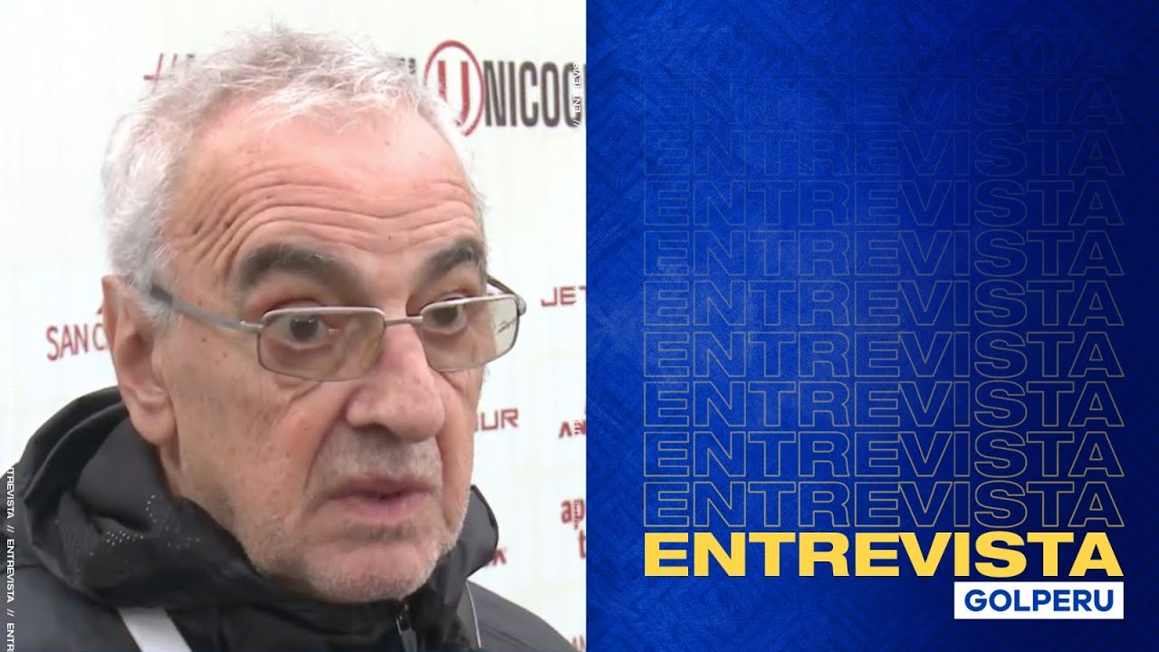 Jorge Fossati: "Lo que ha significado Jean Ferrari en Universitario es de tremenda importancia"