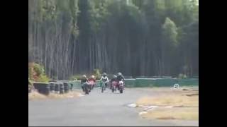 preview picture of video 'Minimoto race!:Sportster riders participates with KSR110'