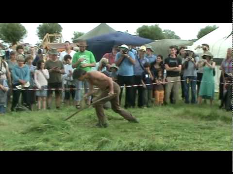 West Country Scythe Competition 2010: Scythe v Strimmer