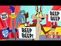 Looney Tunes | Road Runner Says 'Beep Beep!' for Three Minutes Straight | Looney Tuesdays | WB Kids