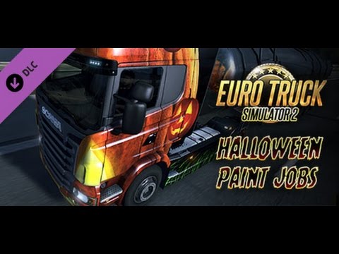 Euro Truck Simulátor 2 Halloween Paint Jobs Pack 