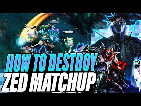 How to DESTROY the Yasuo vs Zed Matchup!