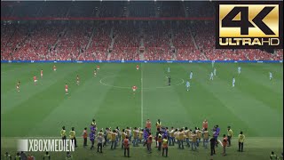 FIFA 22 4K 60 FPS Amazing Realism LIVE Broadcast Camera Manchester United vs Manchester City