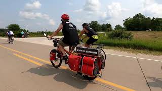 RAGBRAI 2024 Day 3 Clips (4k) The Hilliest Day in RAGBRAI's 51 Year History!