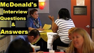 How to Prepare/What to Expect at an Interview at Mcdonalds