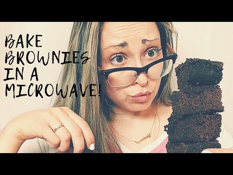 How to Bake Brownies in the Microwave | College Dorm Cooking | Genius Baking