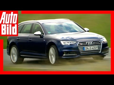 Fahrbericht / Testfahrt / Review / Audi S4 Avant (2016) / A4 im Sportanzug