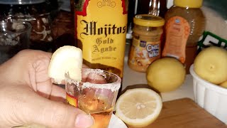 MY TEQUILA DRINK!#MOJITOS #LEMON