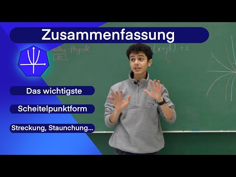 Zusammenfassung Quadratische Funktionen| Scheitelpunktform