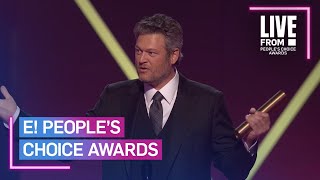 Blake Shelton to Gwen Stefani: &quot;I Love the Sh*t Outta You&quot; | E! People’s Choice Awards