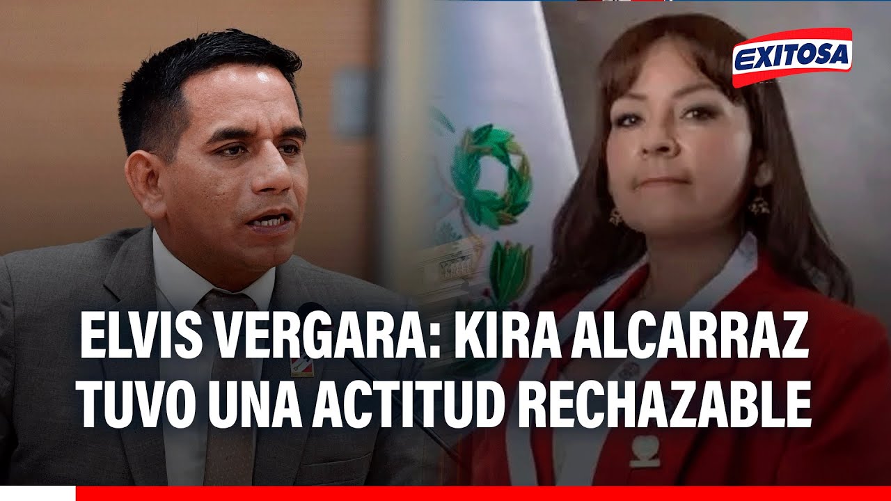 🔴🔵Kira Alcarraz tuvo "una actitud rechazable" al agredir a fiscalizador del SAT, según Elvis Vergara