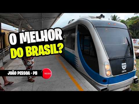 O LUXUOSO (e moderno) TREM DE JOÃO PESSOA (é seguro?)