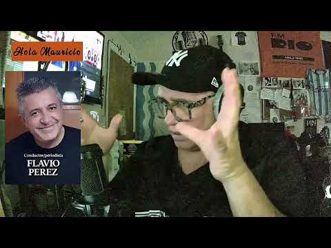 FLAVIO PEREZ, Locutor y Periodista, entrevista en "Hola Mauricio", con Mauricio Zabalza