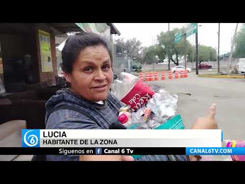 Video: Falta de señalización en obras de colector han vuelto zona de riesgo lateral de Zaragoza