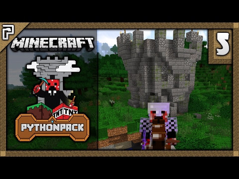 EPIC PYTHON MODDED SURVIVAL! | Minecraft Dungeon Run!