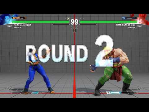 SFV~ Alex (BTM_GuN_SLinGa) vs. Laura (Hado_Jacvinjack) HD