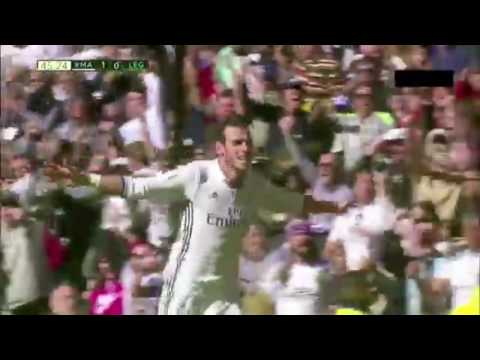 Real Madrid vs Leganes 2-0 Bale Goal