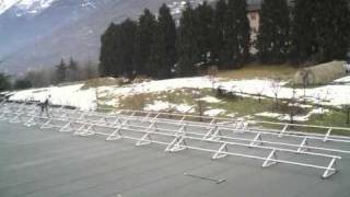preview picture of video 'Impianto fotovoltaico presso palestra comunale Berbenno di Valtellina'