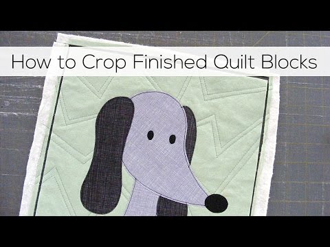 How to Trim Your Finished Quilt Blocks