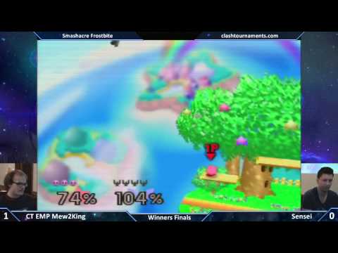 Smashacre Frostbite - CT EMP Mew2King vs Sensei - Winners Finals - Smash 64